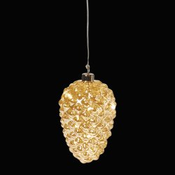 Dacore Glaskogle Med LED Lyskde - 15 cm - Klar