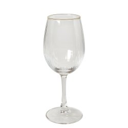 Dacore Rdvinsglas Med Guldkant 45 cl. - 4 stk.