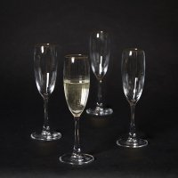 Dacore Champagneglas Med Guldkant 19 cl. - 4 stk.