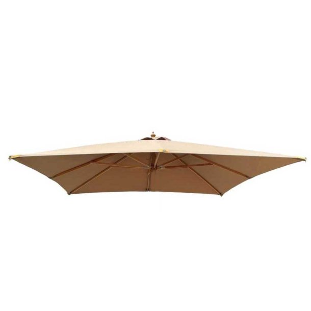 Hoffmann Dug til Parasol 3x3 m. Cappuccino