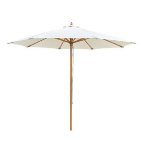 Hoffmann Milano Parasol - Bambus - 3 m. - Natur