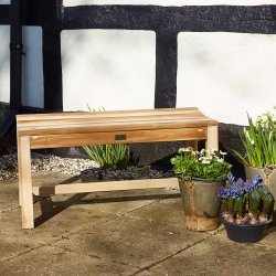 Dacore Teak Vaskebnk - 120 cm.