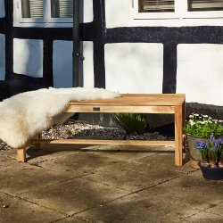 Dacore Teak Vaskebnk - 150 cm.