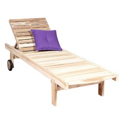 Dacore Jepara Teak Solvogn m. Hjul