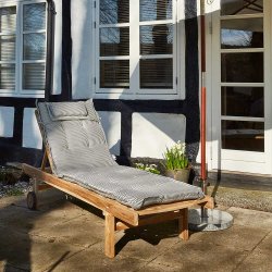 Dacore Jepara Teak Solvogn m. Hjul