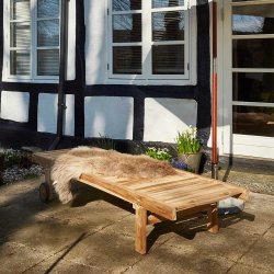 Dacore Jepara Teak Solvogn m. Hjul