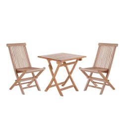 Dacore Jepara Teak Cafbord - 70x70 cm.