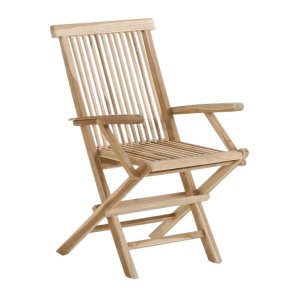 Dacore Jepara Teak Foldestol m. Armln