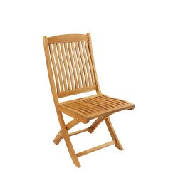 Dacore Boston Teak Foldestol u. Armln - 2 stk.