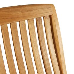 Dacore Boston Teak Cafst - Positionstole + 70 x 70 cm. Cafbord
