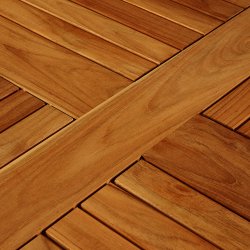 Dacore Boston Teak Cafebord - 70 cm.