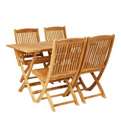 Dacore Boston Teak Havebord - 120 x 70 cm.
