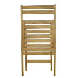 Dacore Tokyo Akacietr Cafst - Foldestole + 60 x 60 cm. Cafbord