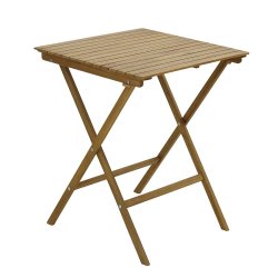 Dacore Tokyo Akacietr Cafst - Foldestole + 60 x 60 cm. Cafbord