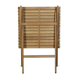 Dacore Tokyo Akacietr Cafst - Foldestole + 60 x 60 cm. Cafbord