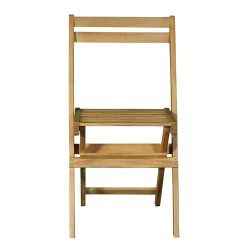 Dacore Tokyo Akacietr Cafst - Foldestole + 60 x 60 cm. Cafbord