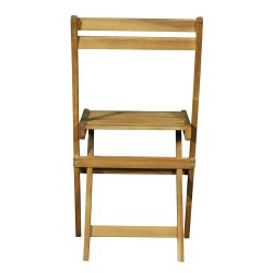 Dacore Tokyo Akacietr Cafst - Foldestole + 60 x 60 cm. Cafbord