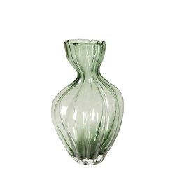 Vase Art - 26 cm. - Gr�n Glas