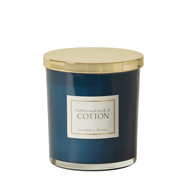 Dacore Duftlys 330g - Cotton - Bl/Guld