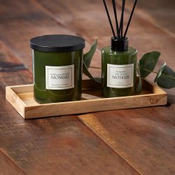 Dacore Duftpinde 120 ml. - Moskus - Oliven/Sort