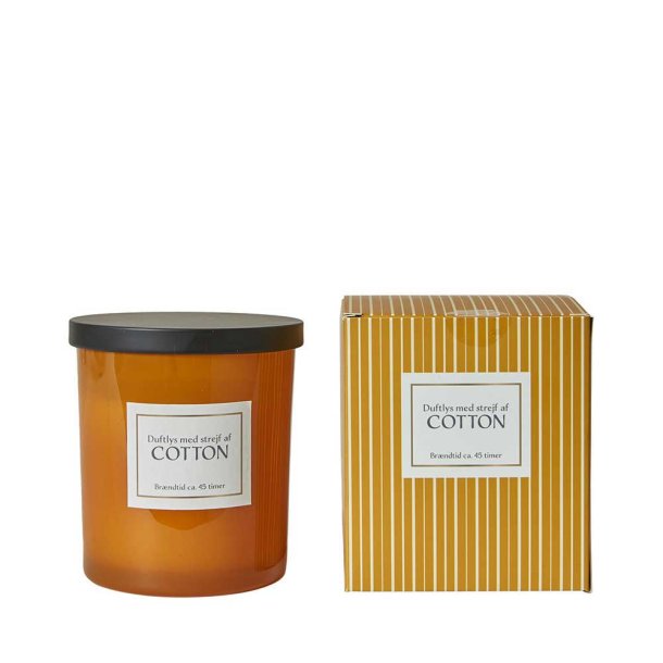 Dacore Duftlys 330g - Cotton - Orange/Sort