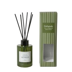 Dacore Duftpinde 120 ml. - Moskus - Oliven/Sort