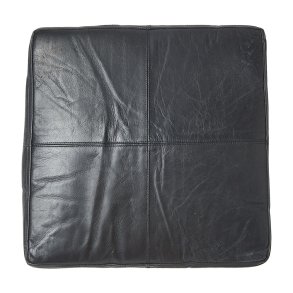 S�dehynde Tokyo B�ffel L�der 40 x 40 cm. - Sort