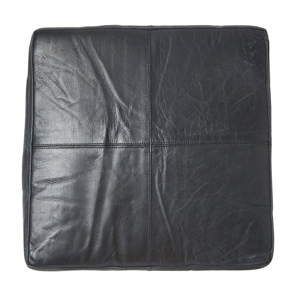 S�dehynde Tokyo B�ffel L�der 40 x 40 cm. - Sort