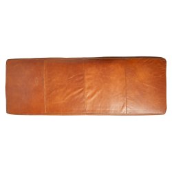 B�nkhynde Tokyo B�ffel L�der 118 x 40 cm. - Cognac