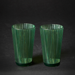 Dacore Plastik Vandglas Grn 50 cl. - 2 stk. - 2. sortering
