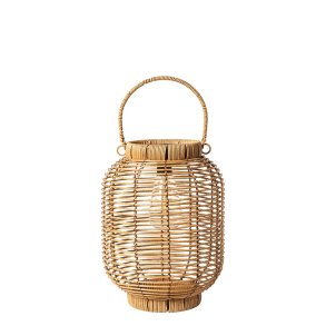 Dacore Flettet Solcelle Lanterne m. Pre - 30 cm - Natur