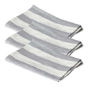 Dacore Bomuld Viskestykke 50x70 cm. 3 stk. - Gr/Natur