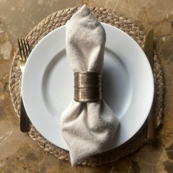 Dacore Bomuld Mundserviet - Natur - 4 stk.