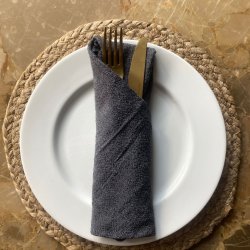 Dacore Bomuld Mundserviet - Koks - 4 stk.