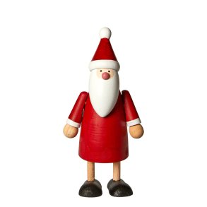 Julemand i Fyrretr - 17 cm