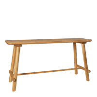 Indend�rs B�nk - 90 cm. - Massiv Egetr�
