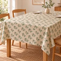 Dug m. Oliven Print - Beige