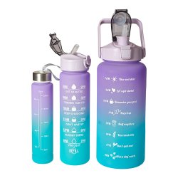 Dacore Drikkedunkst - 3 Pak - Aqua/Lilla