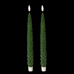 Dacore LED Stagelys Juletr H25 cm - 2 stk - Grn