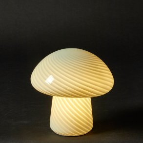 Mushroom Bordlampe - 17 cm. - Stvgrn