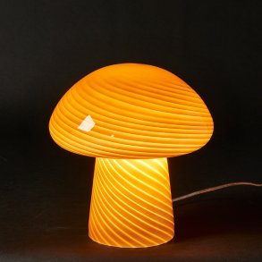 Mushroom Bordlampe - 24 cm. - Karamel