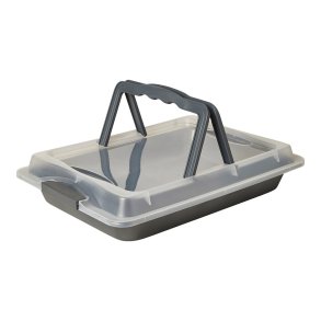 Bradepande m. Lg 42 x 29 cm. - Karbon Stl