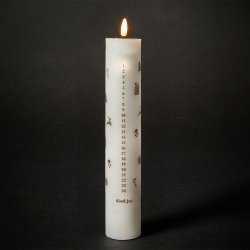 Dacore LED Kalenderlys m. Juleguirlande - Inkl. Fjernbetjening