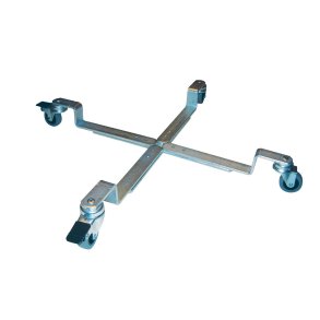 Triplet Rullevogn Til Parasolfod - Jern