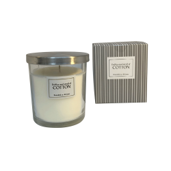 Dacore Duftlys 330g - Cotton - Klar/Slv