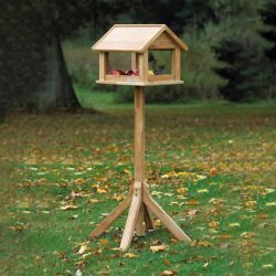 Cinas Teak Fuglehus - 130 cm.