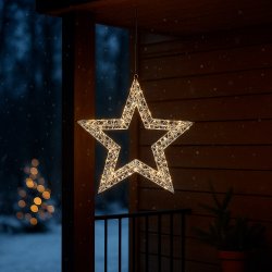 Lysstjerne Med 480 LED - Udend�rs - 38 cm