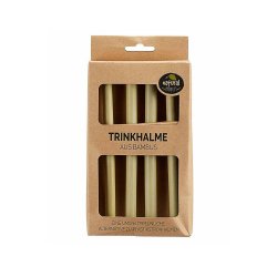 Genanvendelige Bambus Sugerr - 4 stk.