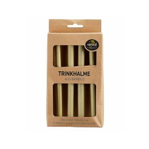 Genanvendelige Bambus Sugerr - 4 stk.