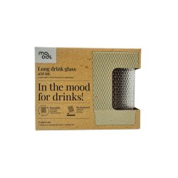 Moods Plastik Longdrink Glas 43 cl. - 2 stk.